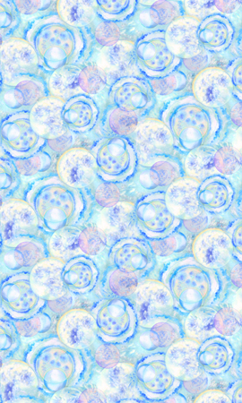 Celestial Blue Pattern