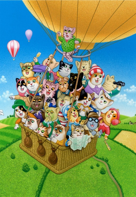 Ballooning Cats