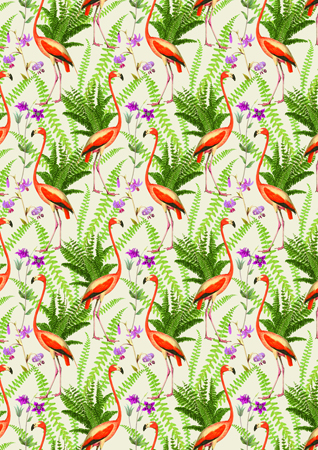 Flamingo Pattern