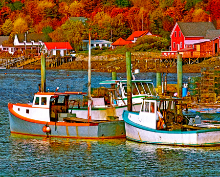 Lobster Boats