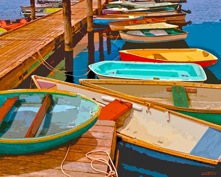 Painted Dinghies