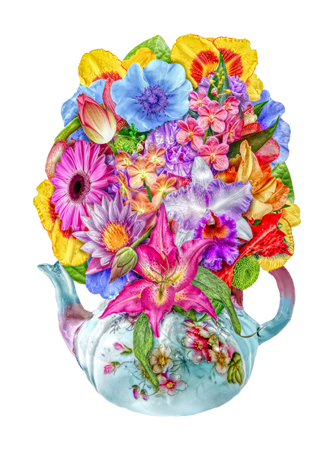 Teapot Bouquet