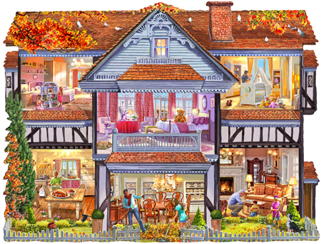 Autumn Country House