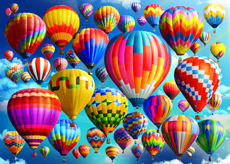 Hot Air Balloon Sky