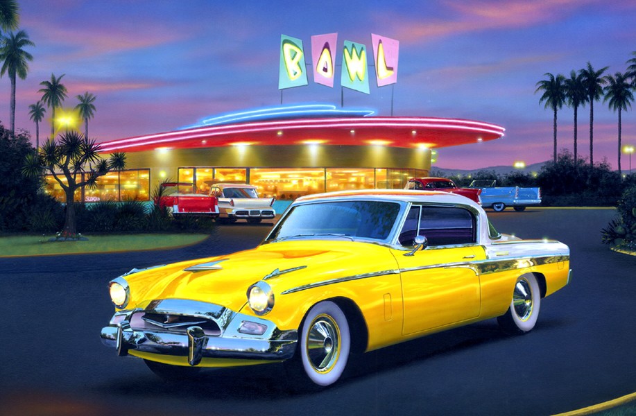 Yellow Studebaker