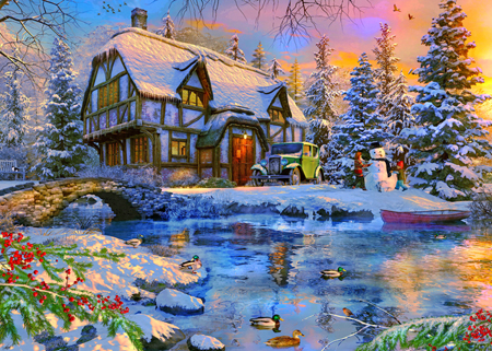 Old Winter Cottage