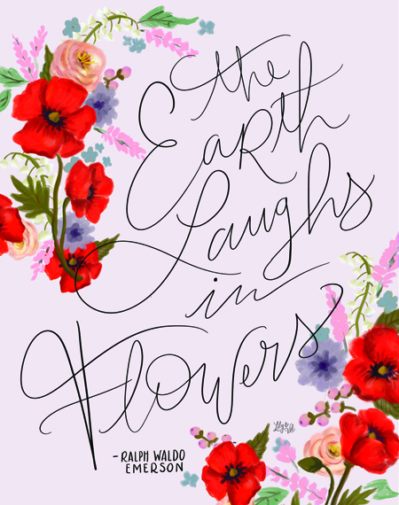 Earth Laughs In Flowers