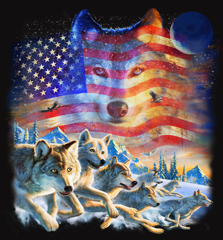 Patriotic Wolves