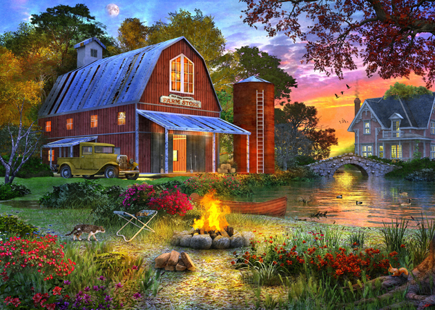 Sunset Barn