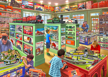 Lionel Train Shop