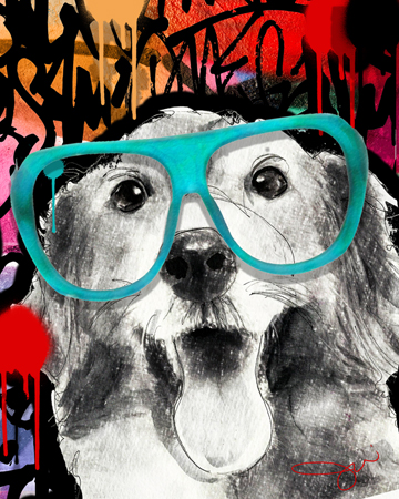 Golden Retriever Glasses