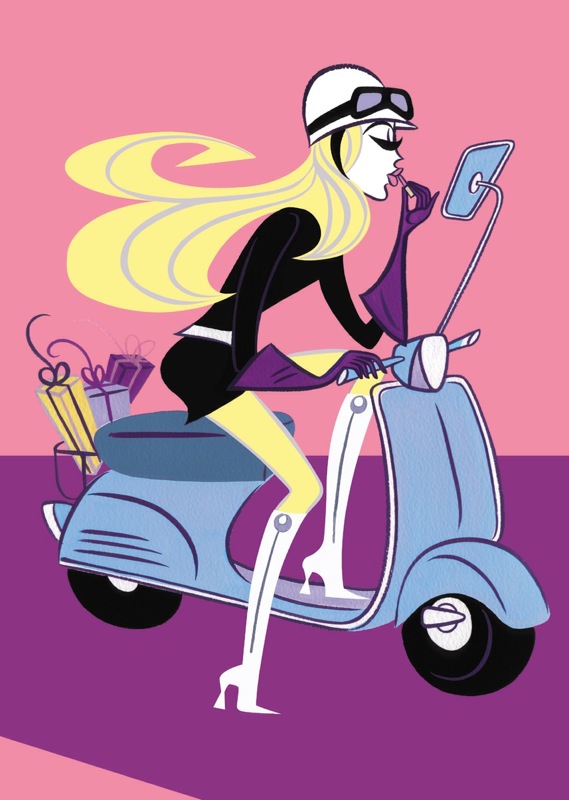 Vespa Girl