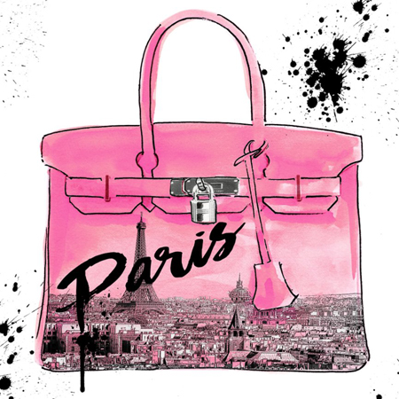 Pink Handbag Paris