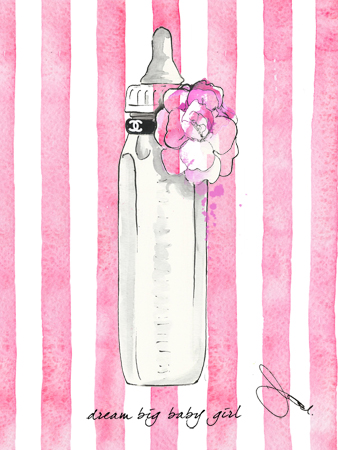 Baby Girl Couture Bottle