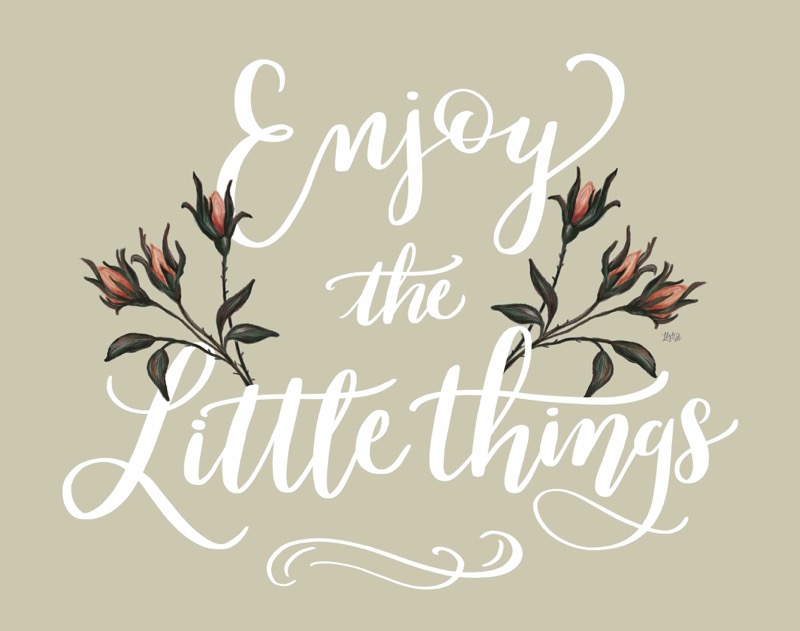 Enjoy The Little Things