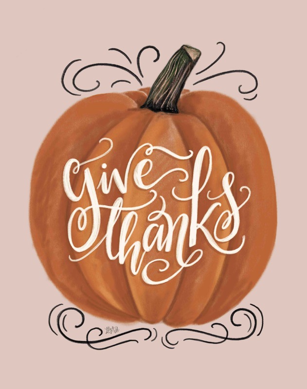 Give Thanks Pumpkin