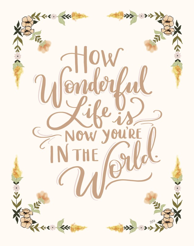 How Wonderful Life Is – Girl