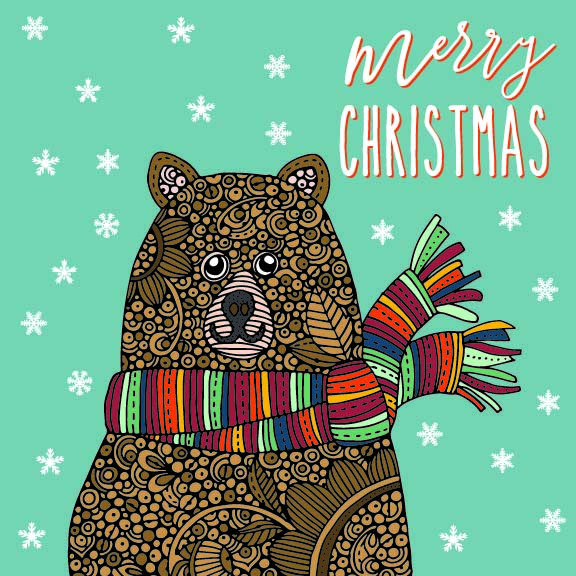 Merry Christmas Bear