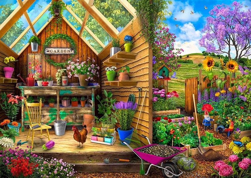 Garden Shed Inside Out