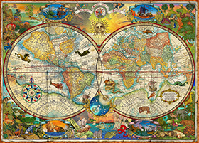 Creatures Of The Earth Map