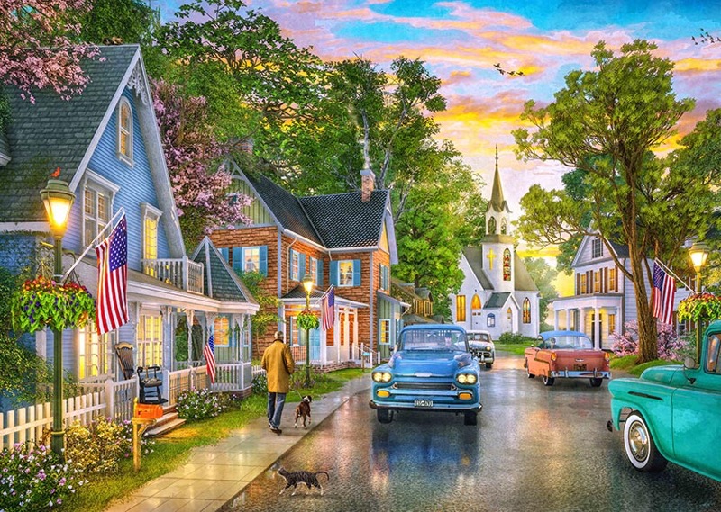 USA Street Scene