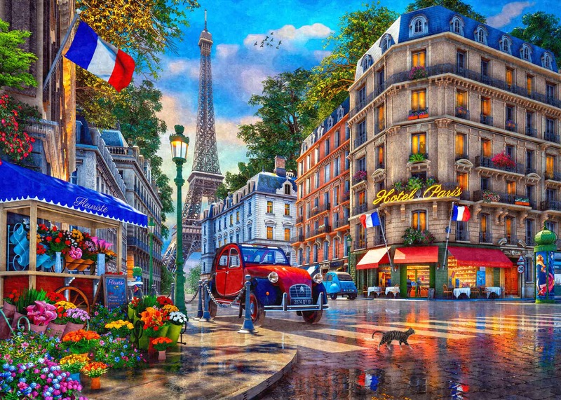 Paris Street 50×70