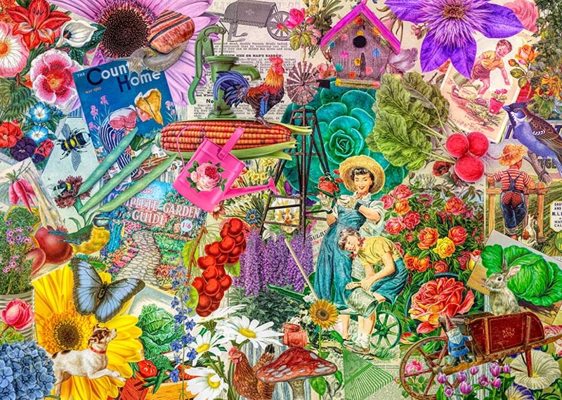 Gardening Collage