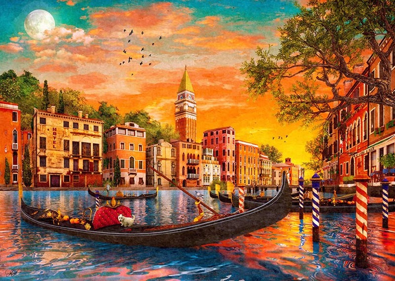 Old Venice Summer Sunset