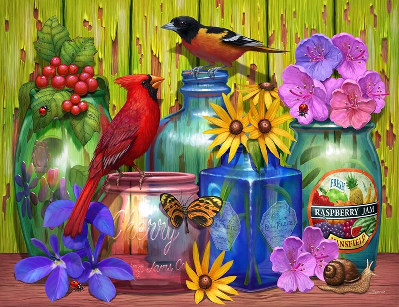 Birds And Jars