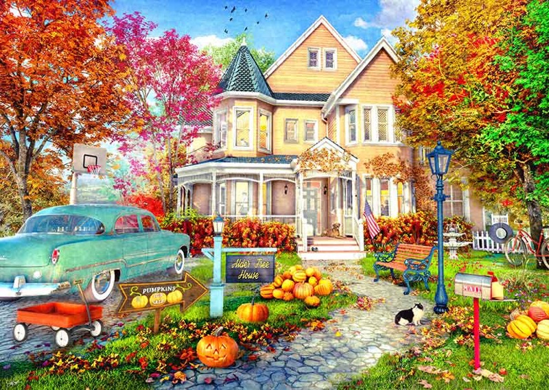 Autumn Town House