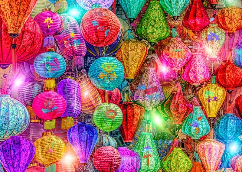 Rainbow Festival Lanterns