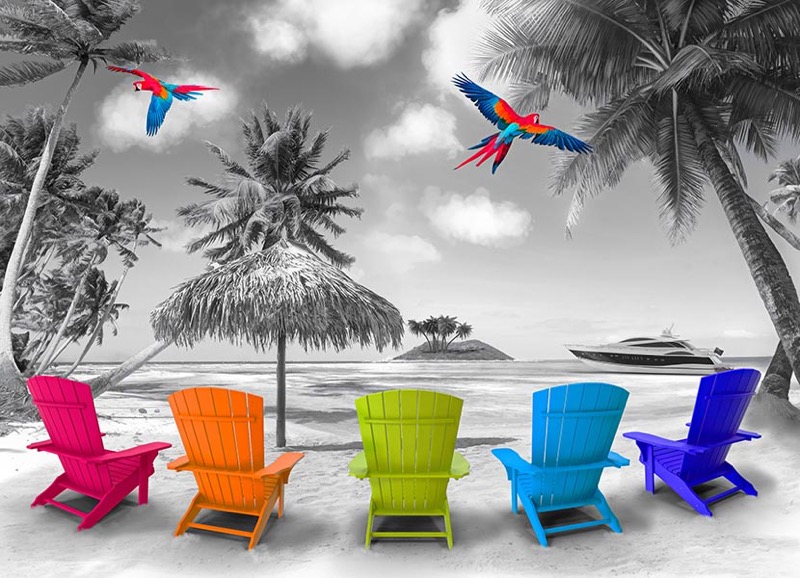 ColorSplash Beach Chairs