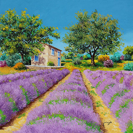 Midday On The Lavender