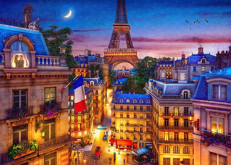 Moonlight Paris Romance