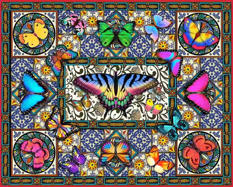 Butterfly Tapestry 360191