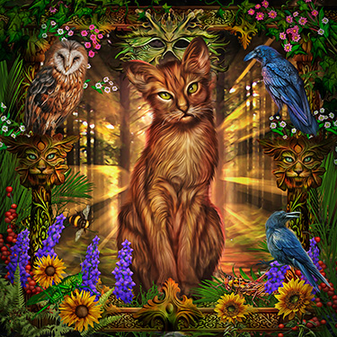 Druid Forest Cat L8