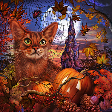 Halloween Cat L10