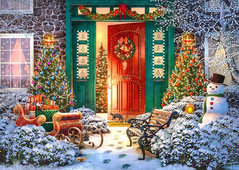 Christmas Door