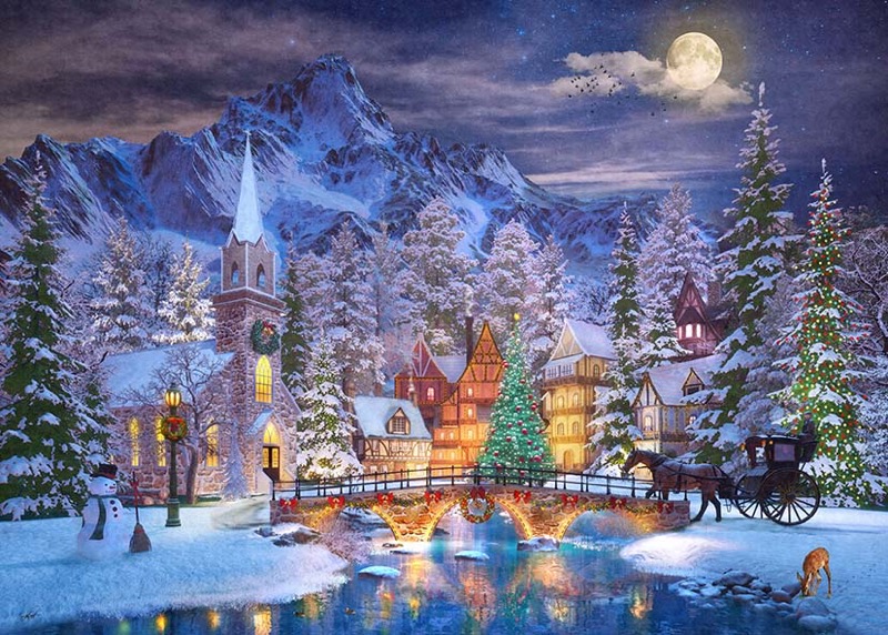 Alpine Winter Village