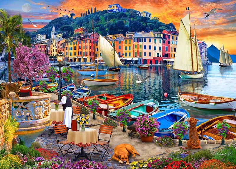 Evening in Portofino