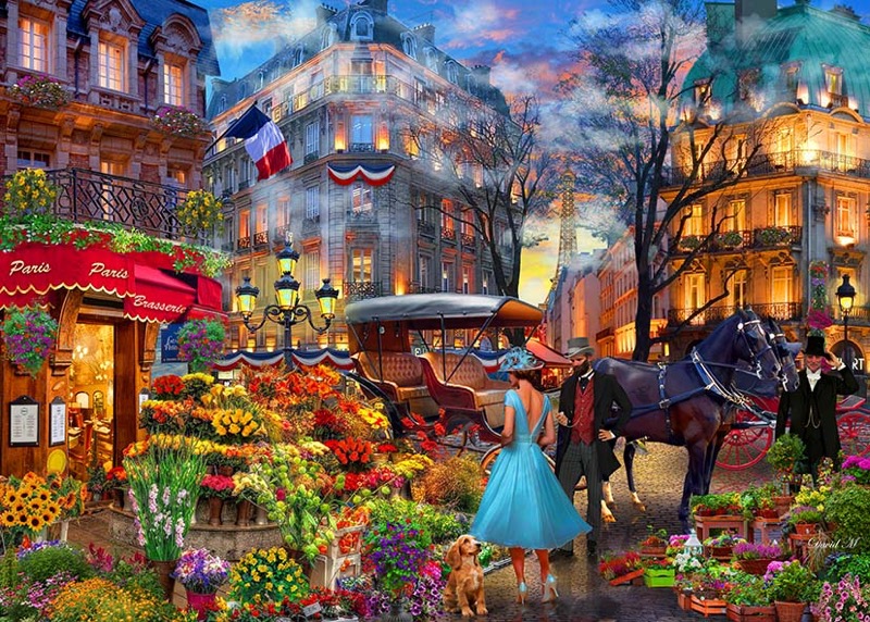 Paris Flower Stand