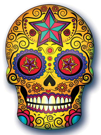 Santa Muerte Skulls (Variant 17)