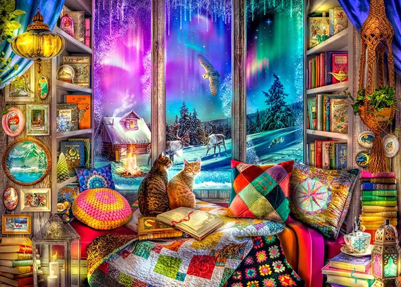 The Winter Reading Nook