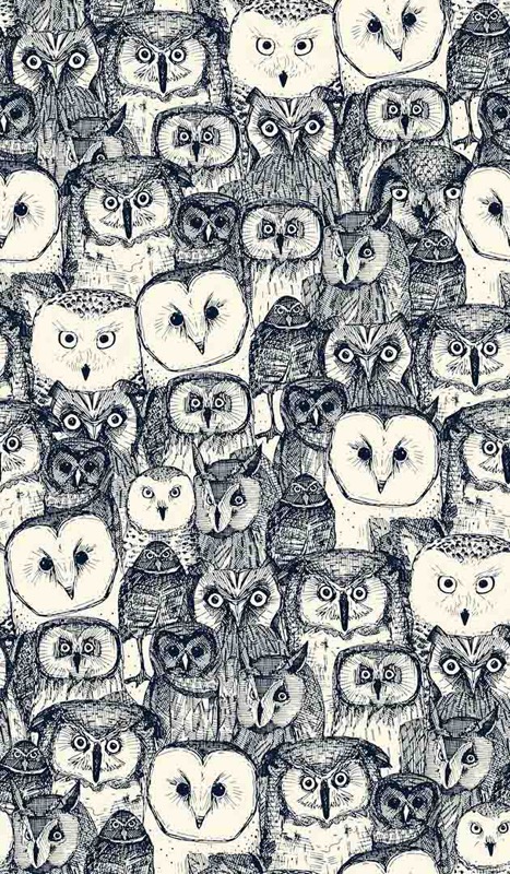 Just owls Indigo