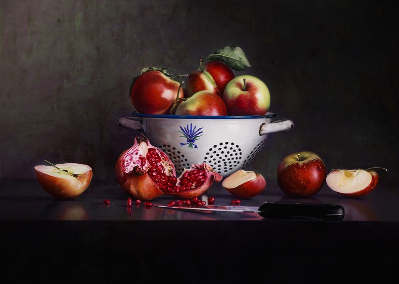 Still life with Pomegranate