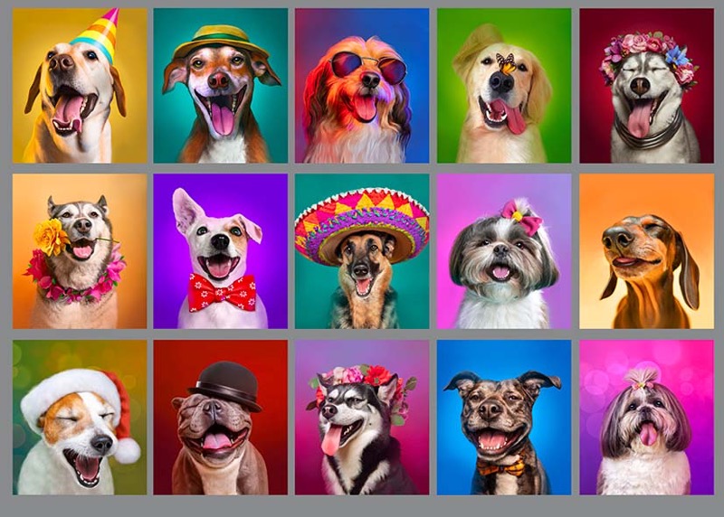 Funny Dog Portraits