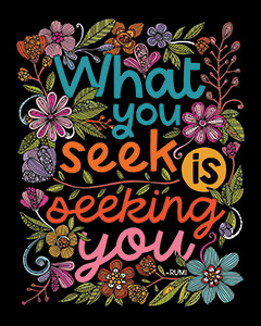 what you seek