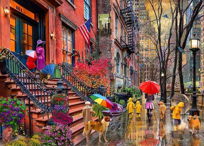 Rainy Day New York