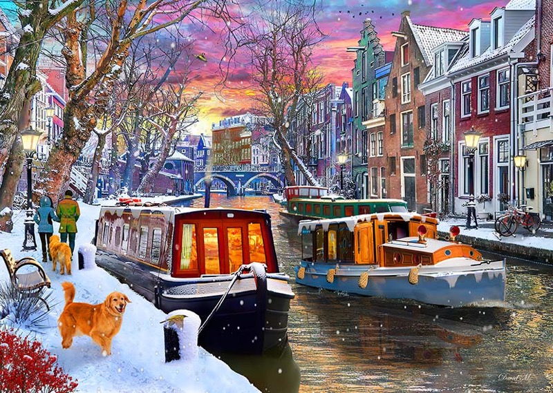 Winter on the Canal