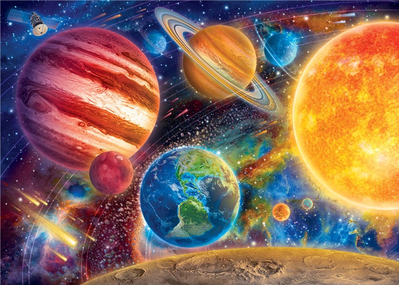 Stunning Solar System